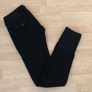True Religion Julie Black Skinny Jean, Sz 25
